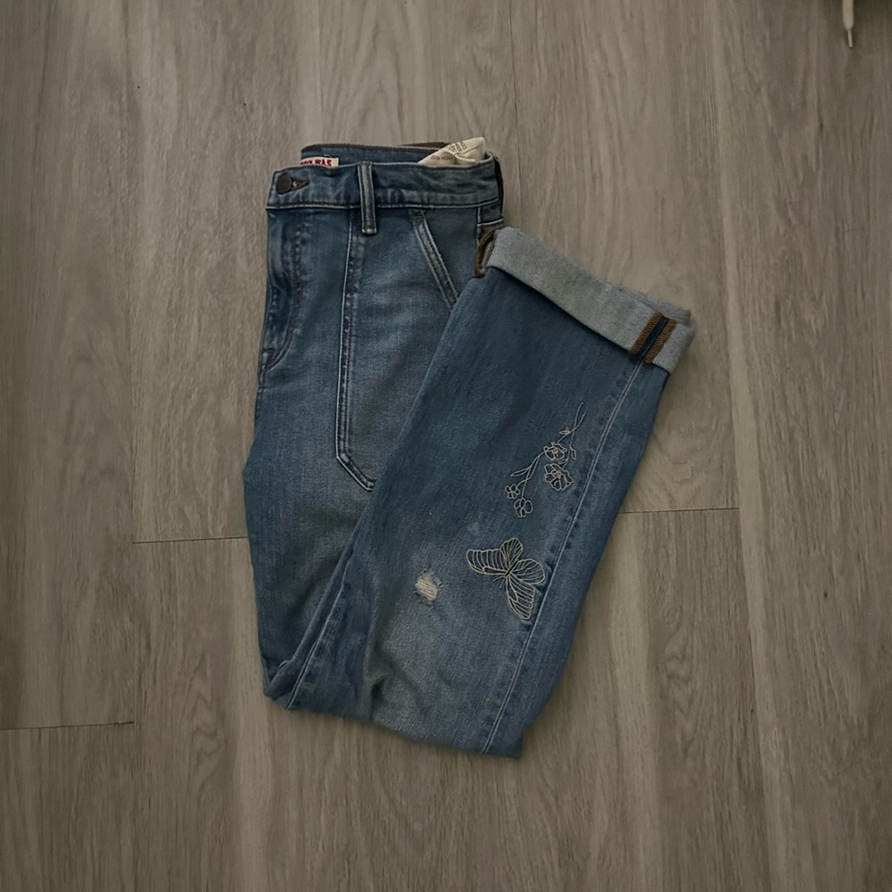 JOHNNY WAS SOVANNA WORKER JEAN